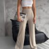 Pantalon carré fluide simple