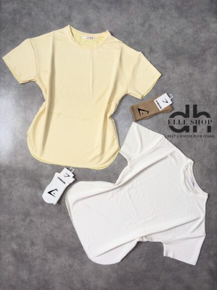 T-shirt coton fluide