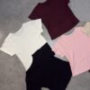 Crop top demi manche