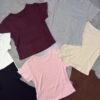 Crop top demi manche