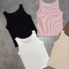 Crop top sans manche
