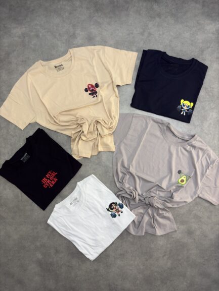 T-shirt coton avec motif