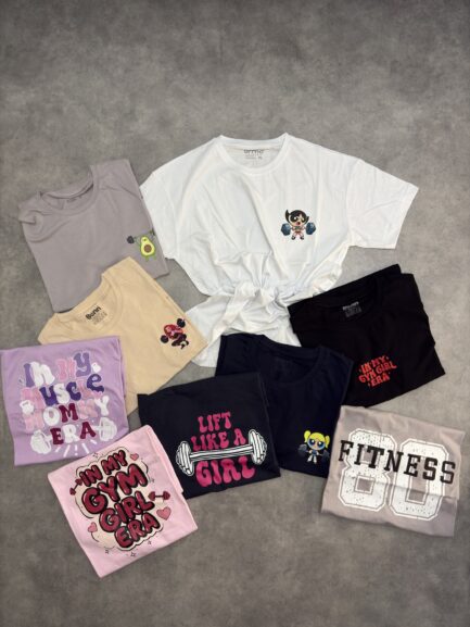 T-shirt coton avec motif